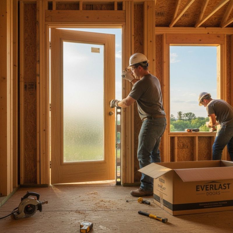 Barn Door Installation detail